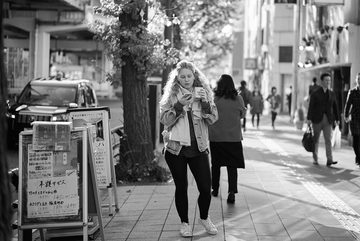 Photograph from the walk Roppongi to Shibuya